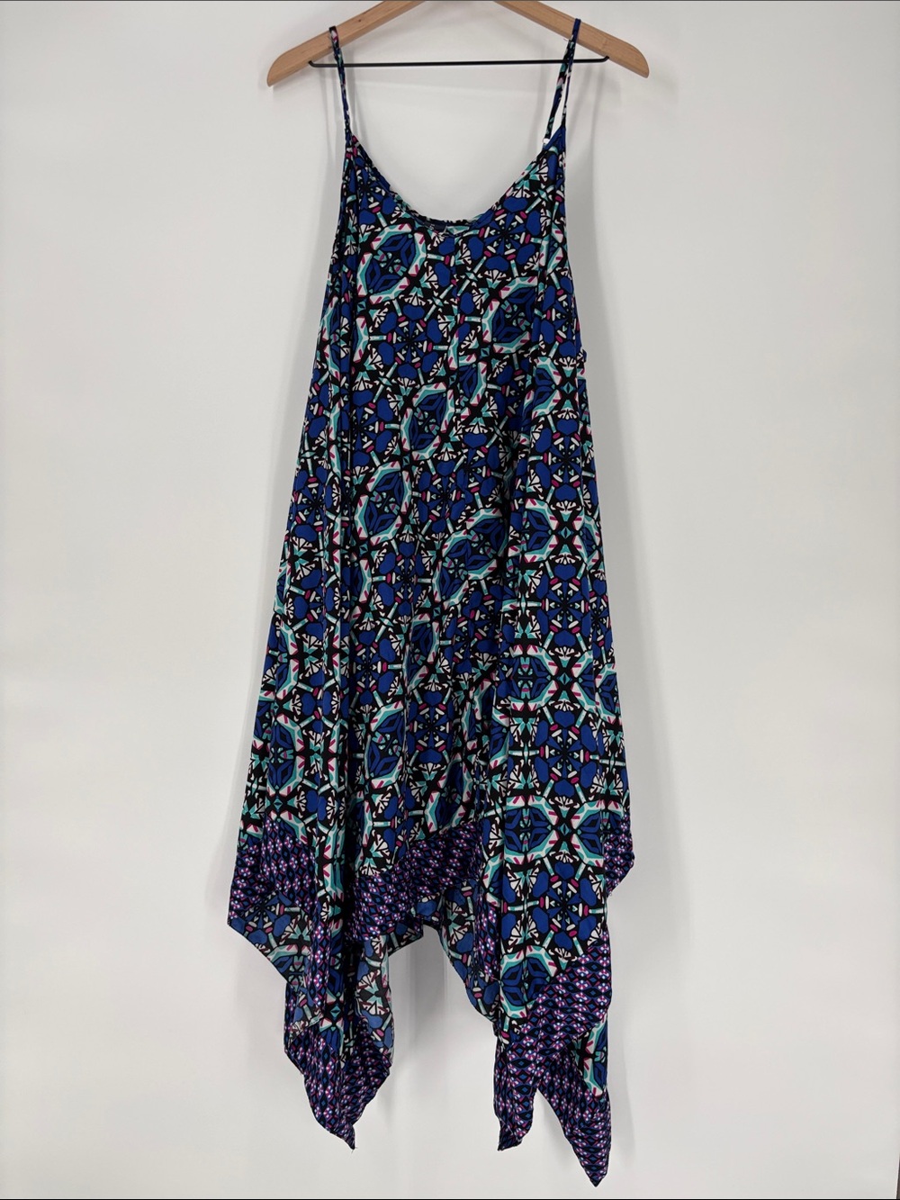 SWIMSUITS FOR ALL Cover Up trapeze style 22 24 multicolor